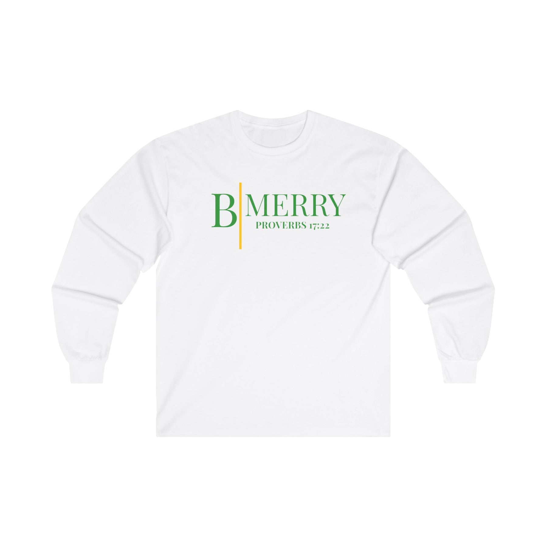 Christmas B|MERRY Long Sleeve Tee