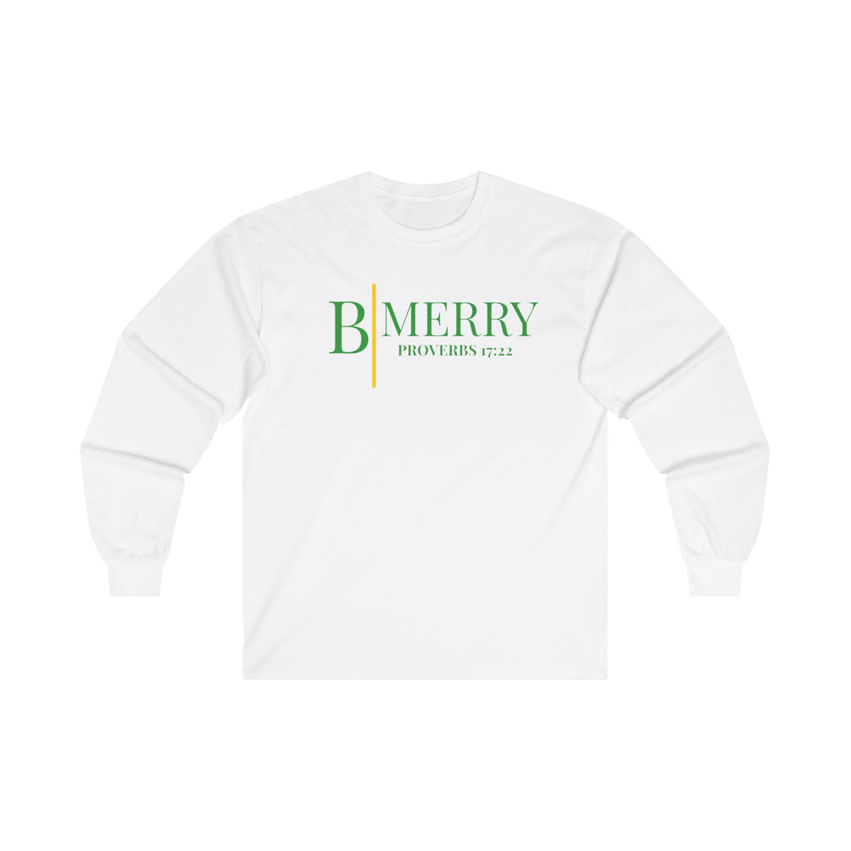 Christmas B|MERRY Long Sleeve Tee