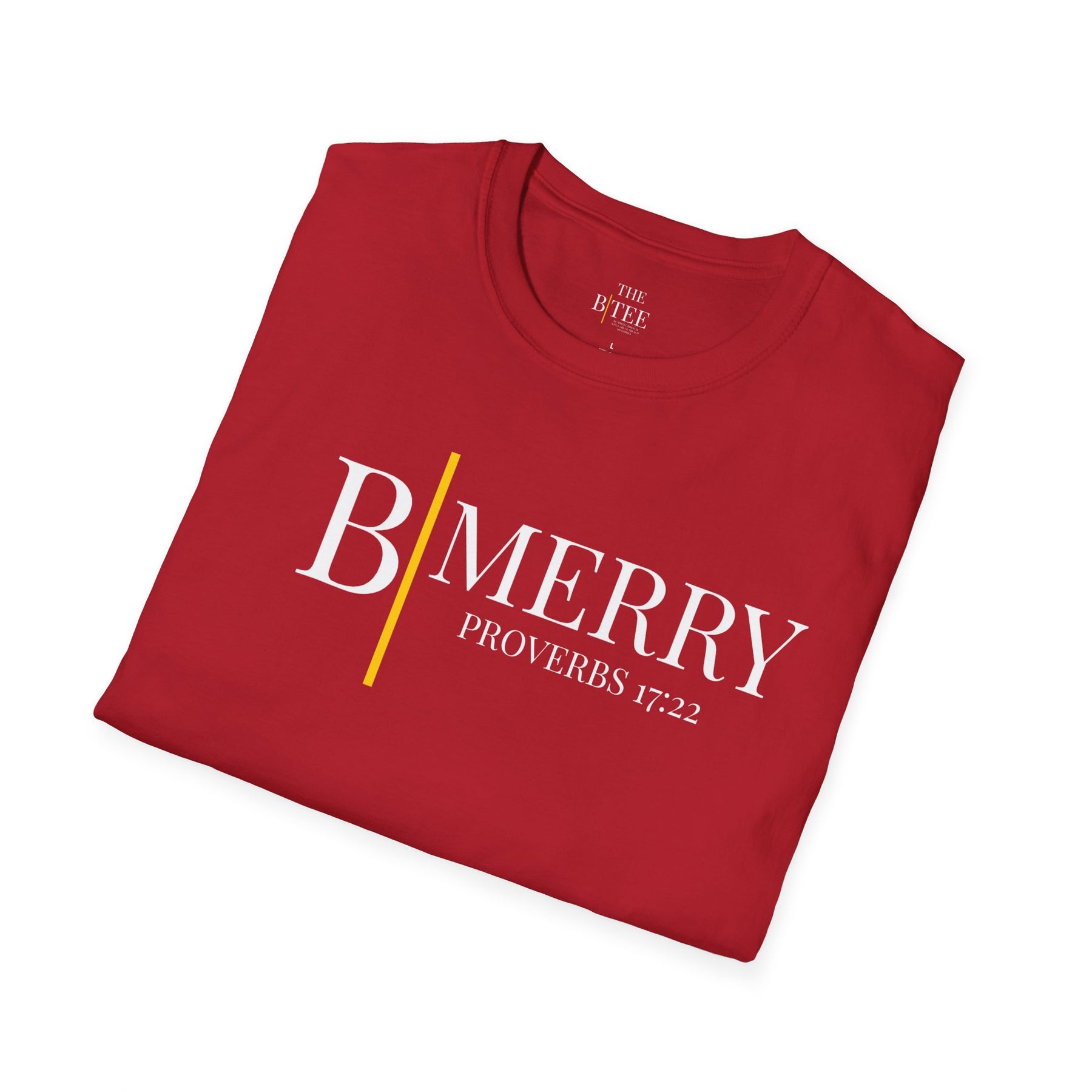 Christmas B|MERRY Unisex Softstyle T-Shirt