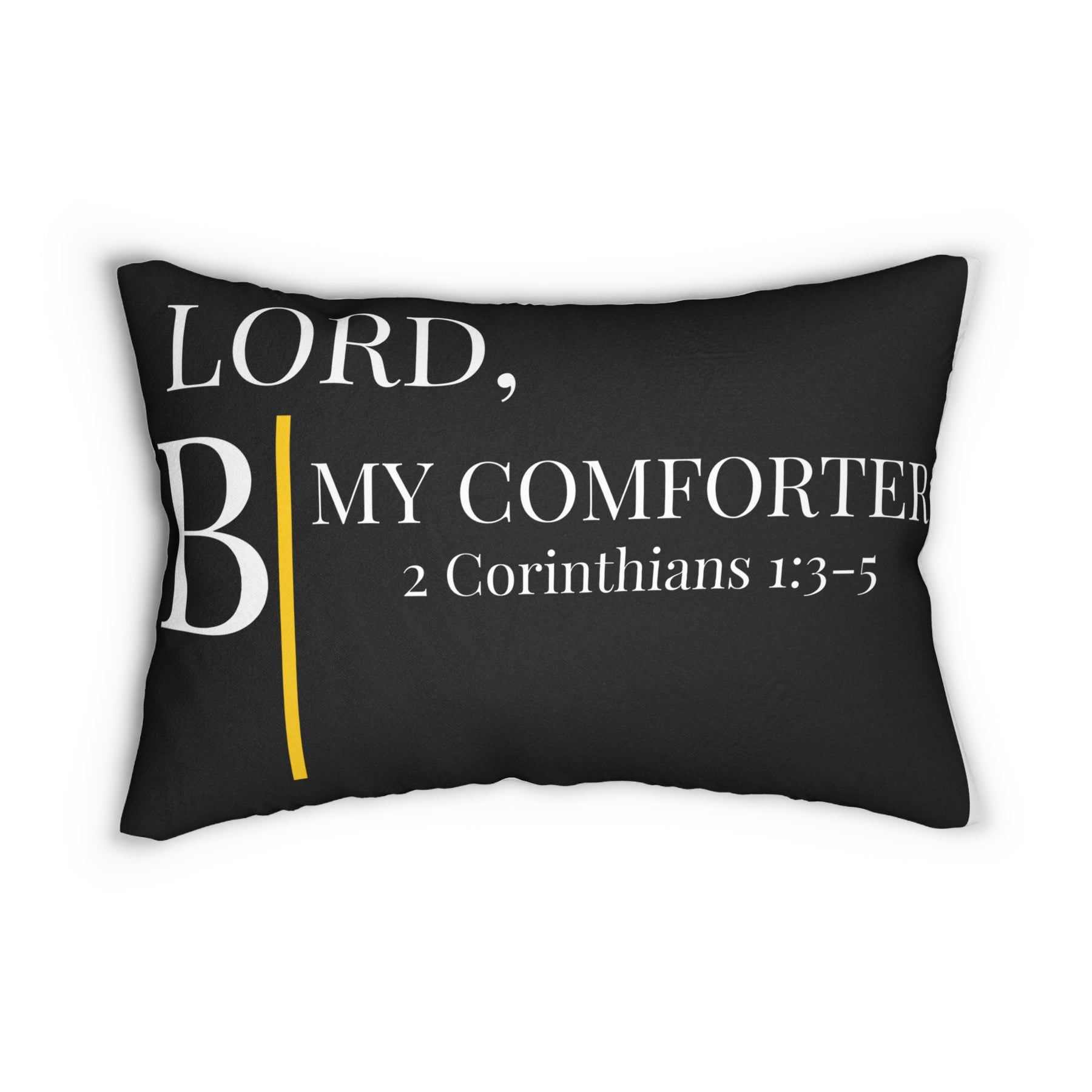 Lord, B|My Comforter Lumbar Pillow